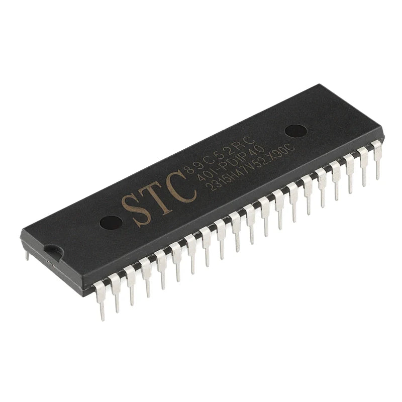 Original Genuine Direct-Plug STC89C52RC-40I-PDIP40 Single-Chip Microcomputer And Microcontroller Chip