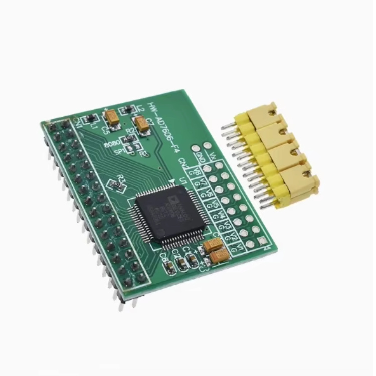 The AD7606 Data Acquisition Module Features A 16-Bit ADC With 8 Channels Of Synchronous Sampling At A Frequency Of 200KHz