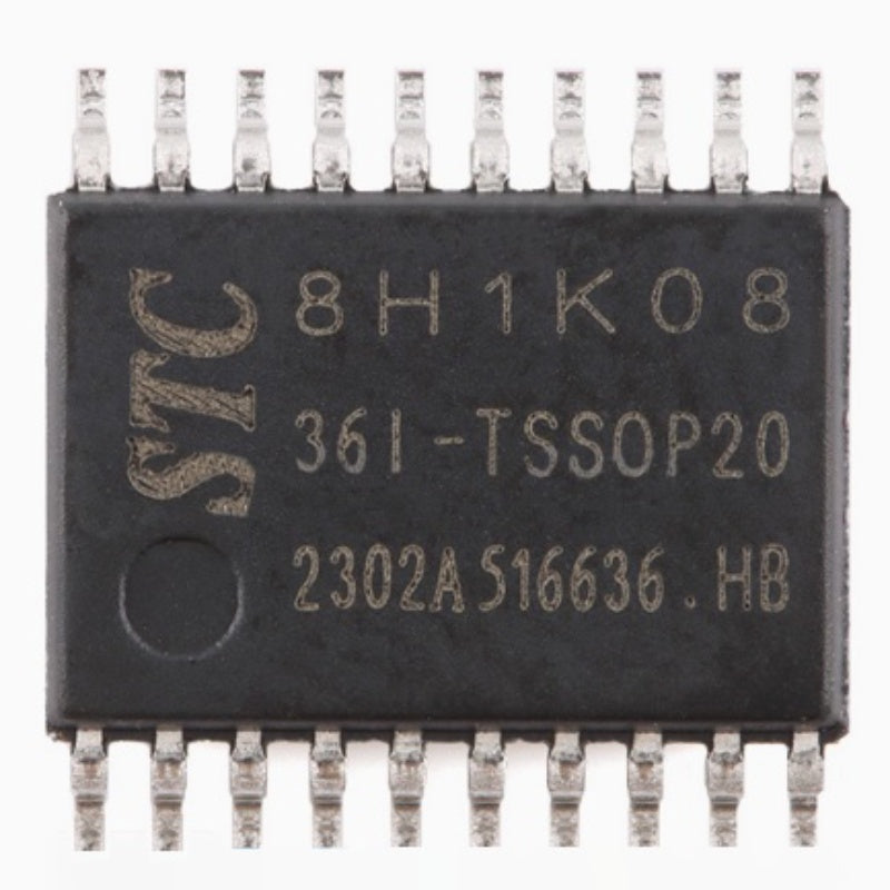 Original STC8H1K08-36I-TSSOP20 Enhanced 1T 8051 Single-Chip Microcontroller MCU