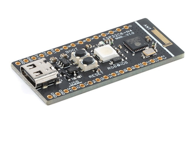 Original ESP32-C6-Mini Development Board with WIFI/ Low-power Bluetooth /Zigbee/Thread Networking Modules