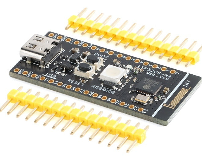 Original ESP32-C6-Mini Development Board with WIFI/ Low-power Bluetooth /Zigbee/Thread Networking Modules