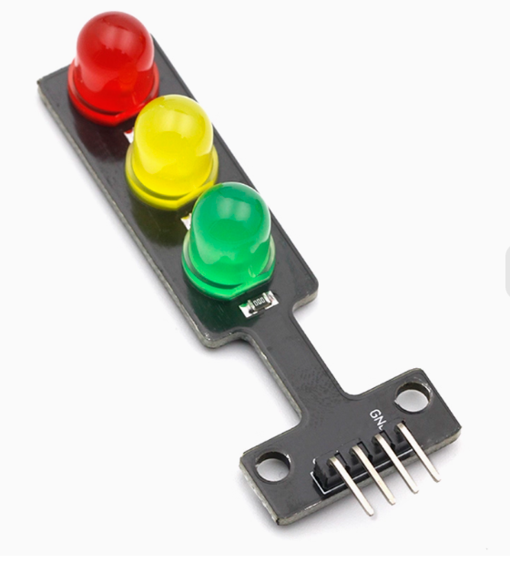 LED TRAFFIC LIGHT MODULE 5V TRAFFIC LIGHT EMITTING MODULE ELECTRONIC LEARNING BUILDING BLOCK PROGRAMMING SINGLE CONTROL BOARD