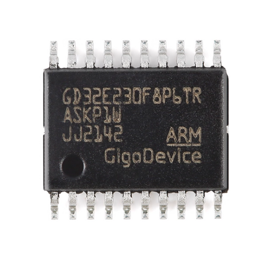 Original GD32E230F8P6TR TSSP-20 ARM Cortex-M23 32-Bit Microcontroller -MC