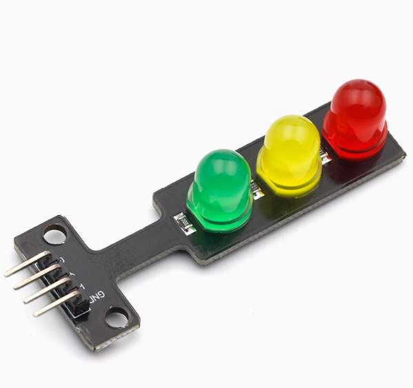 LED TRAFFIC LIGHT MODULE 5V TRAFFIC LIGHT EMITTING MODULE ELECTRONIC LEARNING BUILDING BLOCK PROGRAMMING SINGLE CONTROL BOARD