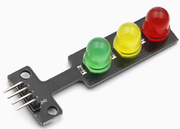 LED TRAFFIC LIGHT MODULE 5V TRAFFIC LIGHT EMITTING MODULE ELECTRONIC LEARNING BUILDING BLOCK PROGRAMMING SINGLE CONTROL BOARD