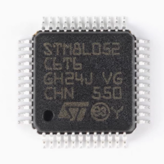 Original Genuine STM8L052C6T6LQFP-48 16MHz/32KB Flash Memory/8-Bit Microcontroller -MCU