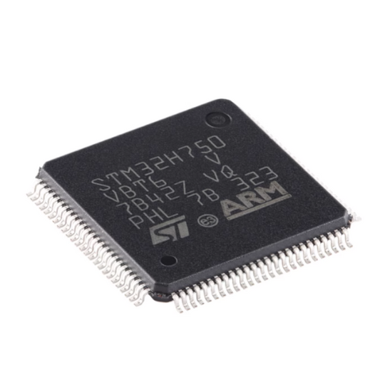 Original STM32H750VBT6 LQFP-100 ARM Cortex-M7 32-Bit Microcontroller -MCU
