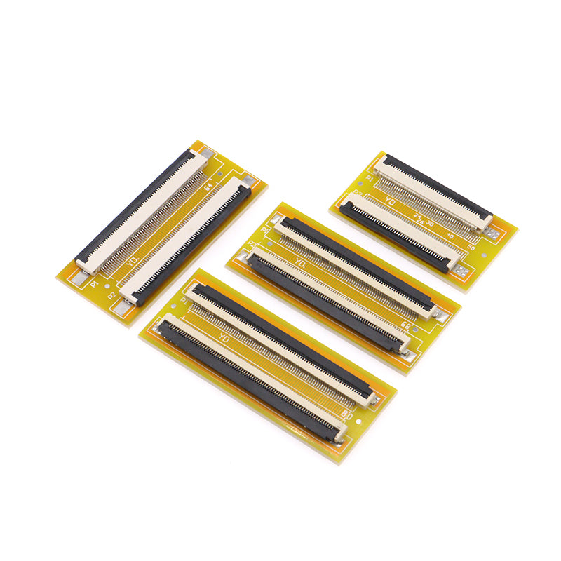 FFC/FPC FLEXIBLE FLAT CABLE EXTENSION BOARD ADAPTER 0.5MM PITCH 4P/8P/10P/20P/30P/40P/50P/60P/64P
