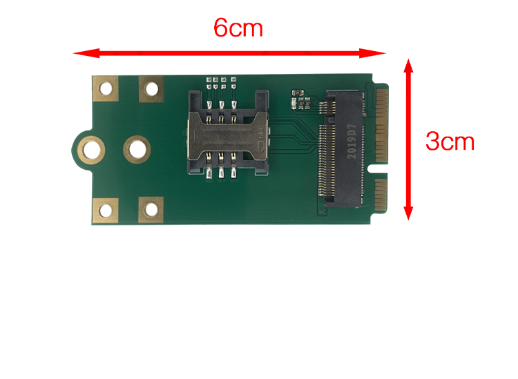 5G REMOTE MODULE M.2 to MINIPCIE and NGFF to MINIPCIE 5G ADAPTER BOARD