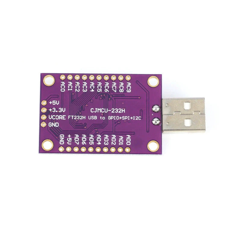 MCU FT232H high-speed multi-functional USB to JTAG UART/FIFO IIC I2C module external memory