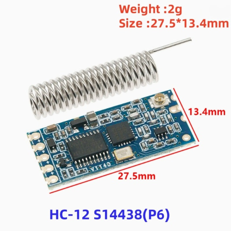 HC-12 SI4438 Wireless Module Long-Range 433M Wireless Serial Port Module UART Interface