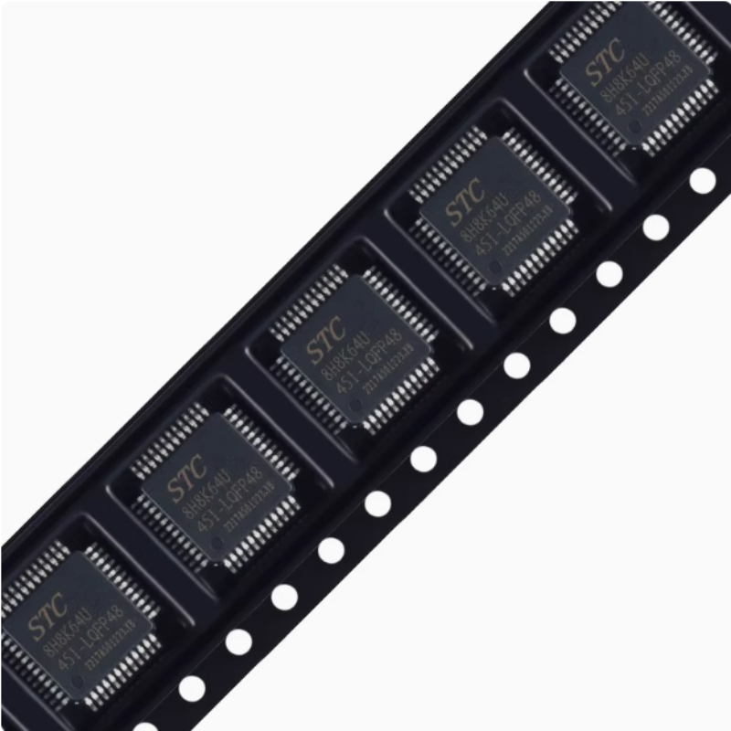 Original Genuine STC32G12K128-35I-LQFP48 32-Bit 8051 Core Single-Chip Microcomputer Chip