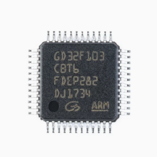 Original Genuine Surface Mount GD32F103CBT6 LQFP-48 32-Bit Microcontroller Chip