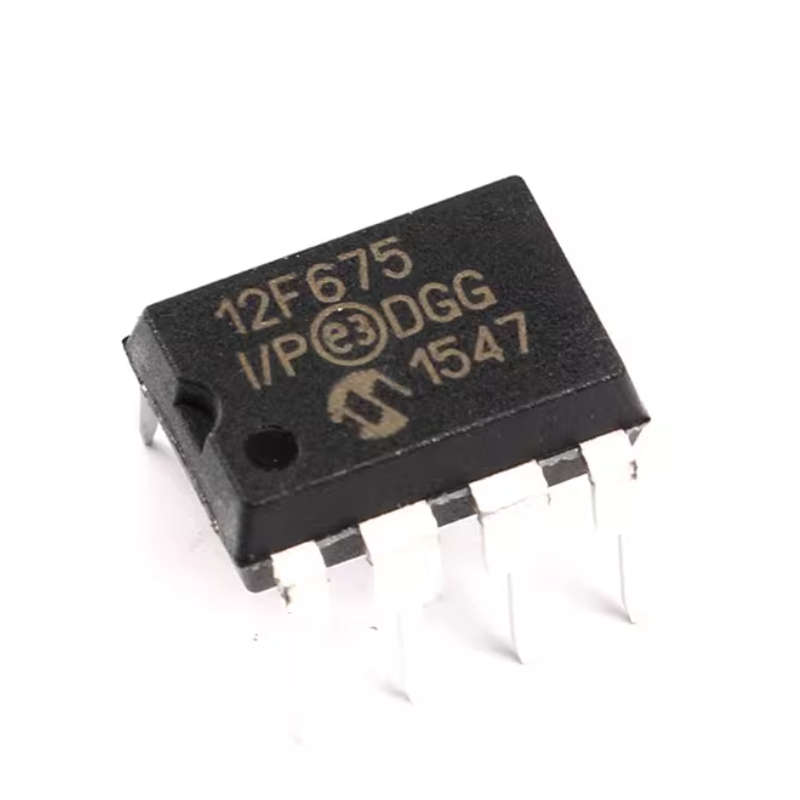 Original Genuine Direct-Plug PIC12F675-I/P 8-Bit Flash Memory Microcontroller DIP-8