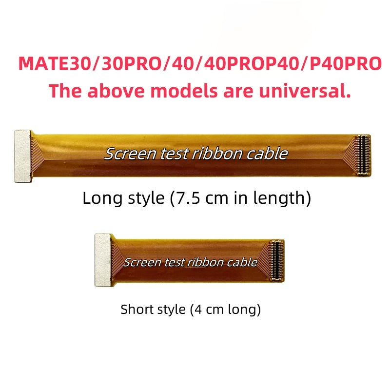 SUITABLE for HUAWEI MATE20/30/40/PRO/P30/40/PRO SCREEN DISPLAY TOUCH TEST ADAPTER and EXTENSION RIBBON CABLE of