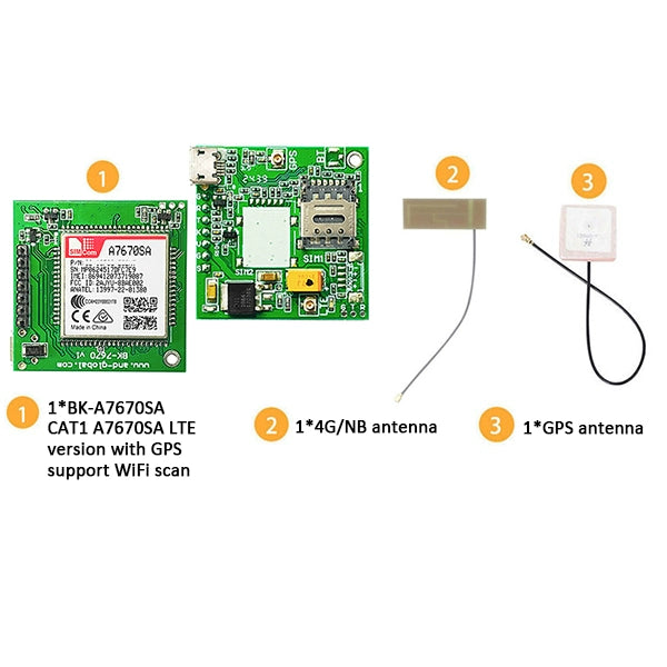 SIMCOM A7670SA LTE Cat 1 Module A7670