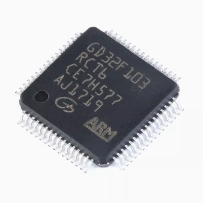 Original Genuine Surface Mount GD32F103RCT6 LQFP-64 32-Bit Microcontroller Chip