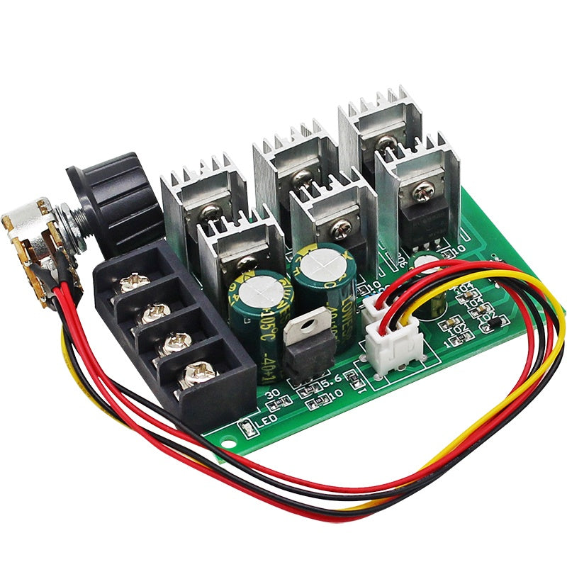 PWM DC Motor Speed Regulator 12V/24V/36V/48V High-Power 40A DC Brushed Motor Controller