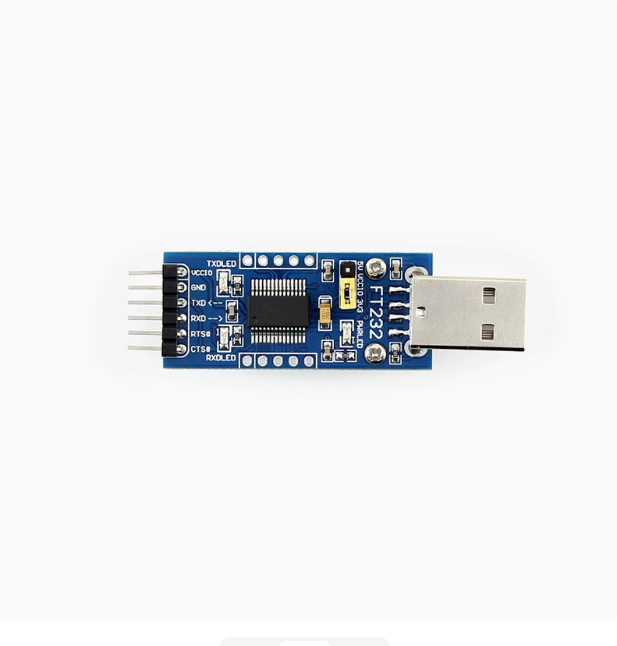 THE INTERFACE of the FT232 MODULE USB-TO-SERIAL PORT and USB-TO-TTL FT232RNL SERIAL COMMUNICATION MODULE IS OPTIONAL