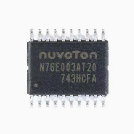 The Original Genuine Surface Mount N76E003AT20 TSSOP-20 Is Compatible And Can Replace The STM8S003F3P6 Chip