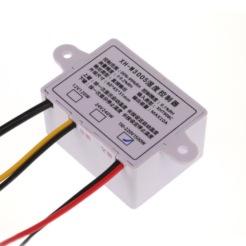 XH-W3005 Digital Display Humidity Controller Humidification Dehumidification Constant Humidity Control Intelligent Humidity Control Switch