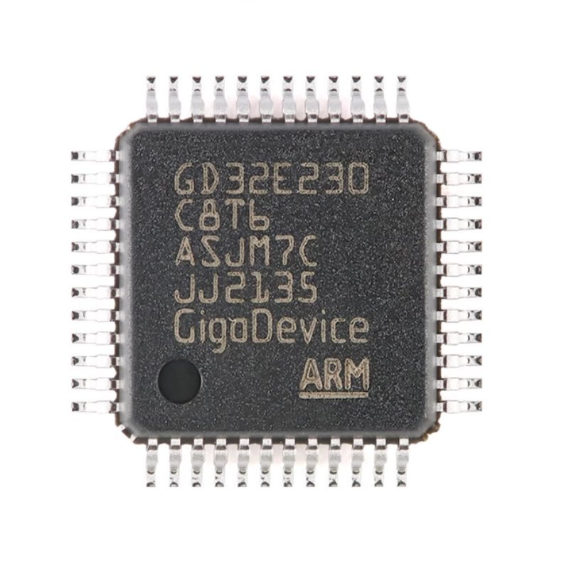 Original GD32E230C8T6LQFP-48 ARM Cortex-M23 32-bit microcontroller -MCU chip