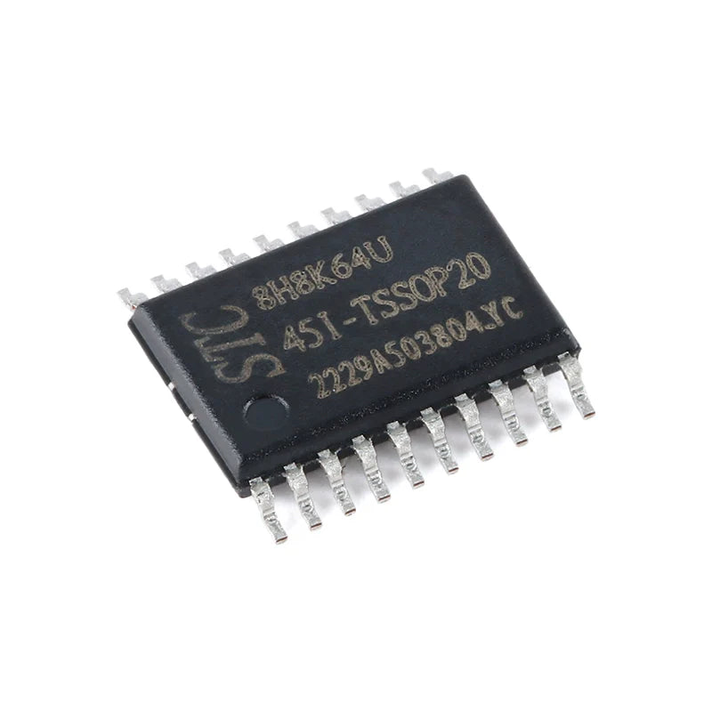 Original Genuine STC8H8K64U-45I-TSSOP20 1T 8051 Microprocessor Single-Chip Microcomputer