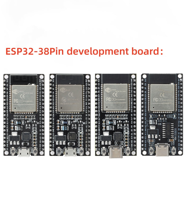 ESP32 development board WIFI+ Bluetooth dual-core 32-bit MCU module system board CP2102/CH340/CH9102