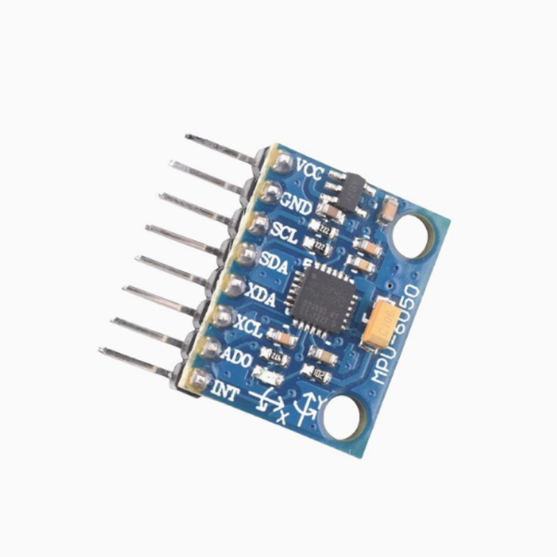 The GY-521 MPU-6050 Module Three-Axis Accelerometer 6DOF Module Has A Code Schematic Diagram