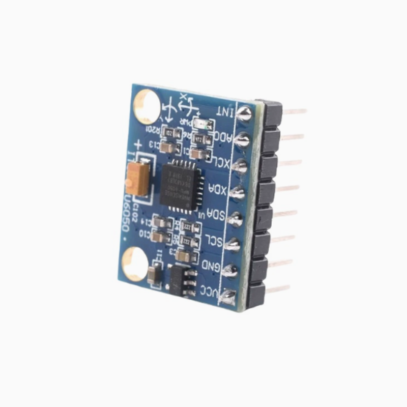 The GY-521 MPU-6050 Module Three-Axis Accelerometer 6DOF Module Has A Code Schematic Diagram