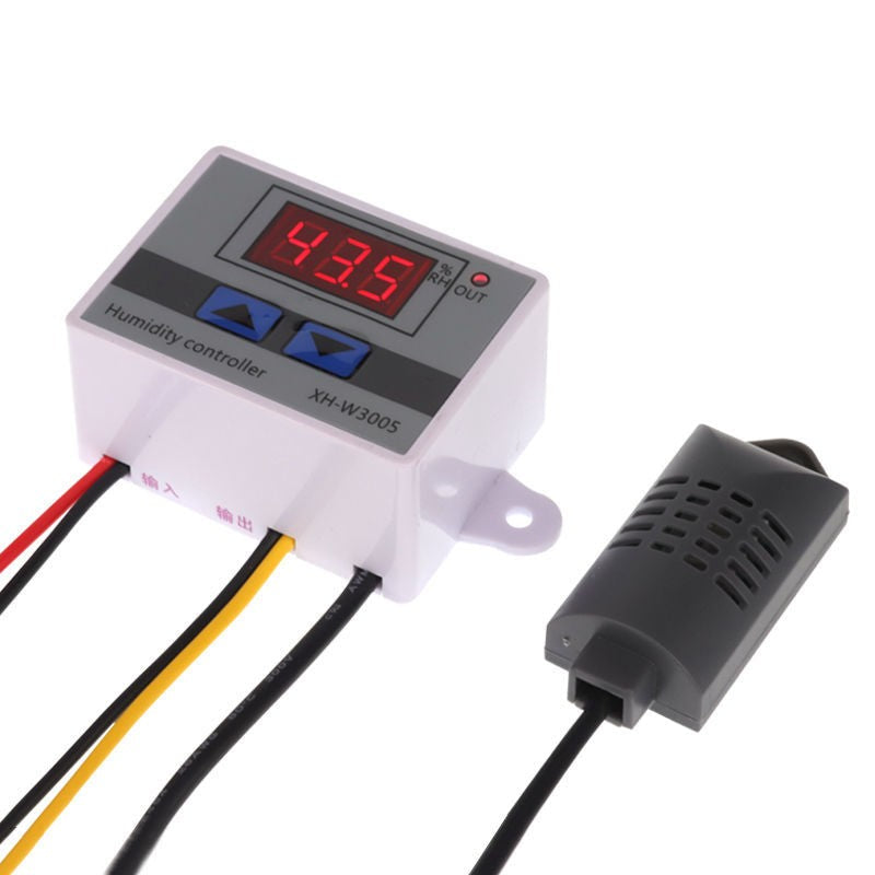 XH-W3005 Digital Display Humidity Controller Humidification Dehumidification Constant Humidity Control Intelligent Humidity Control Switch