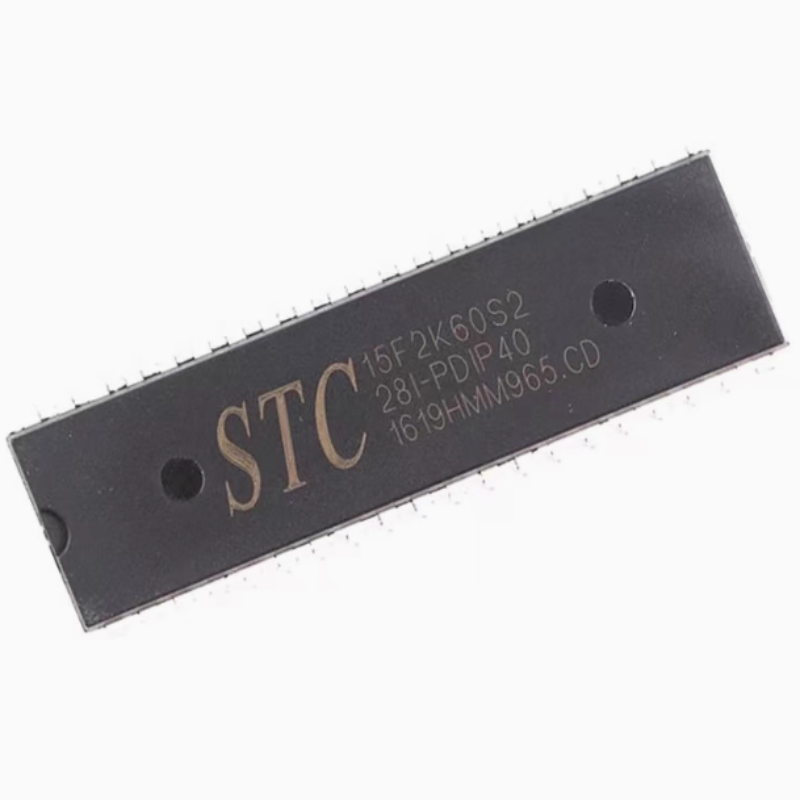 Original Genuine STC15F2K60S2-28I-PDIP40 Single-Chip Microcomputer Integrated Circuit IC Chip