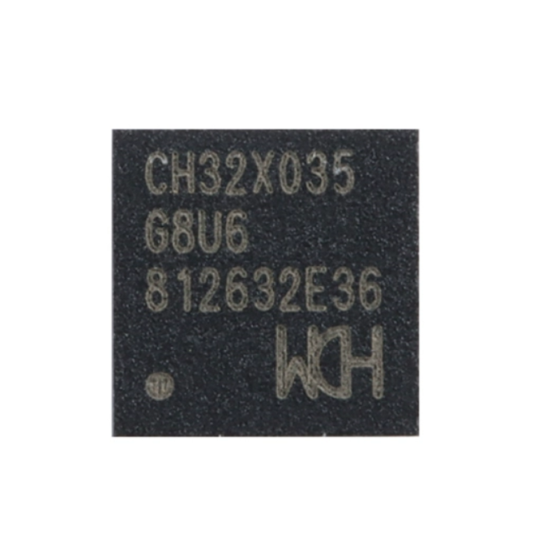Original Genuine CH32X035G8U6 QFN-28 RISC-V Core 32-Bit Microcontroller -MCU