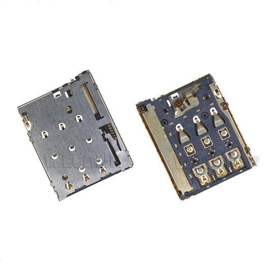 Nano SIM Card Connector,PUSH PUSH,6P,H=1.25mm,Without Post