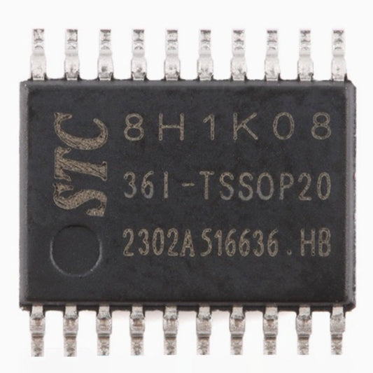 Original STC8H1K08-36I-TSSOP20 Enhanced 1T 8051 Single-Chip Microcontroller MCU