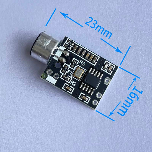 The Wireless Microphone Microphone Transmit Module MIC FM Transmit Module Supports Dual-channel Stereo