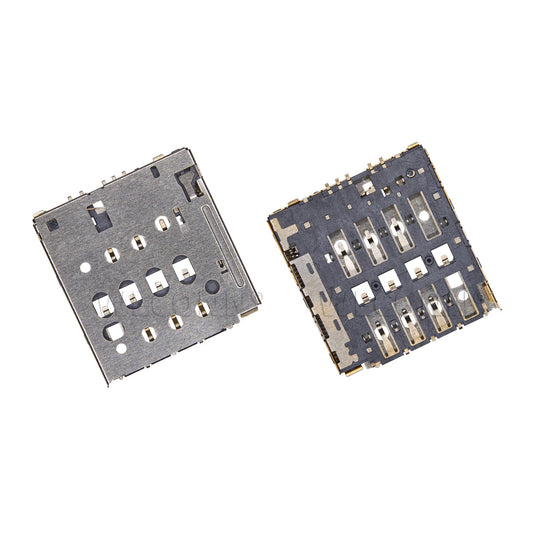 Micro SIM Card Connector,PUSH PUSH,H=1.29mm,Without Post,molex