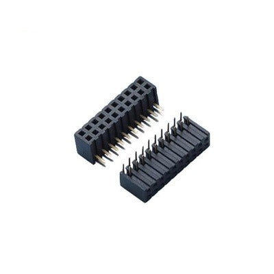 2.0mm Pitch Female Header Double Row DIP 90°