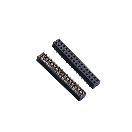 2.0mm Pitch Female Header Double Row DIP