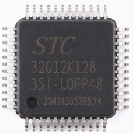 Original Genuine STC32G12K128-35I-LQFP48 32-Bit 8051 Core Single-Chip Microcomputer Chip