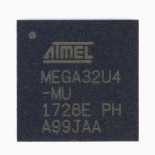 Original Genuine Surface Mount ATMEGA32U4-MU QFN-44 8-Bit Microcontroller Chip 16MHZ