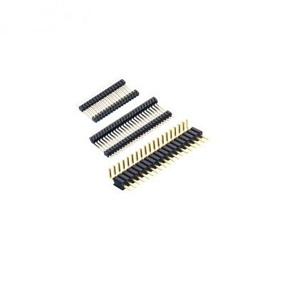 1.27mm Pitch Pin Header Single Row DIP 90°