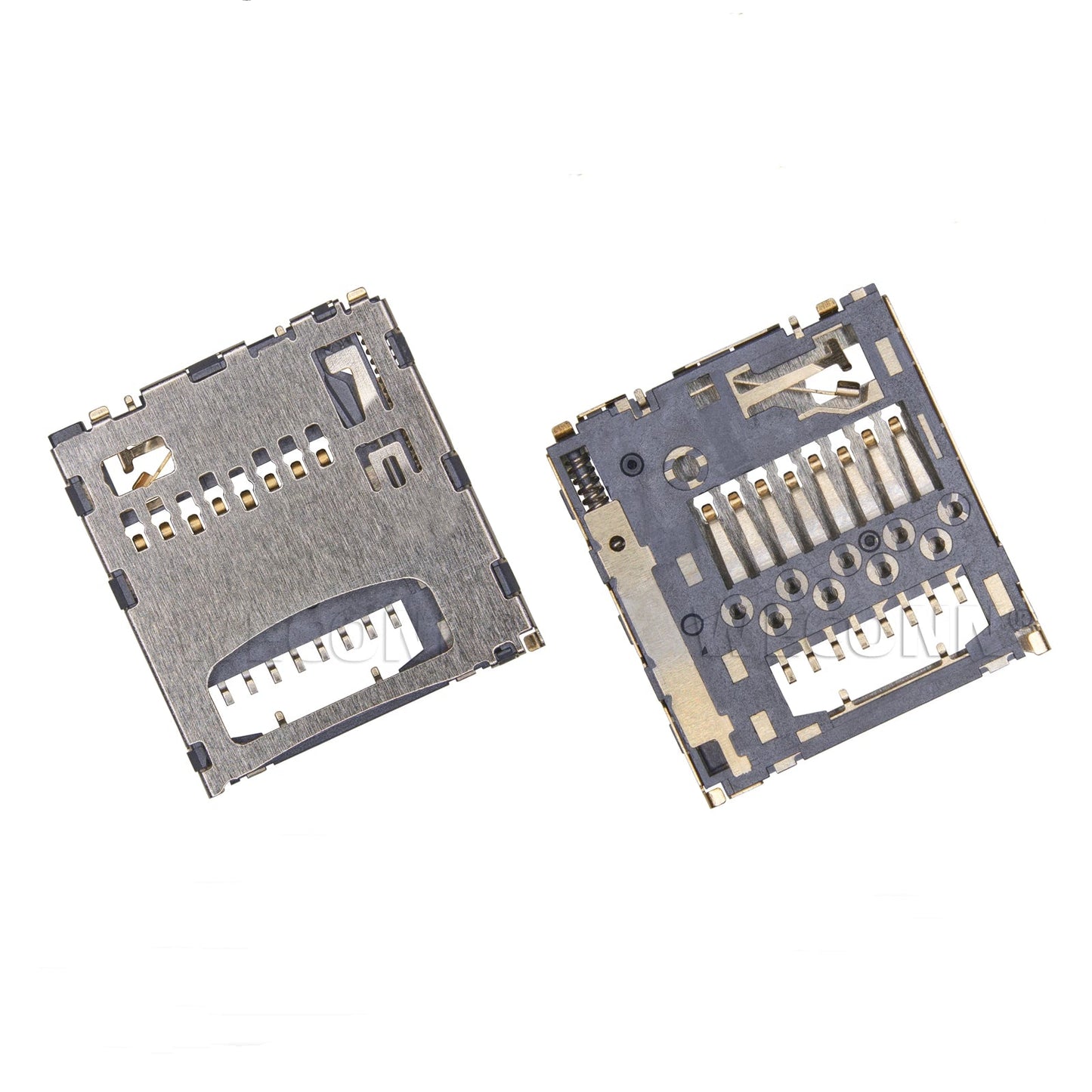 MicroSD card connector,PUSH PUSH,H=1.29mm