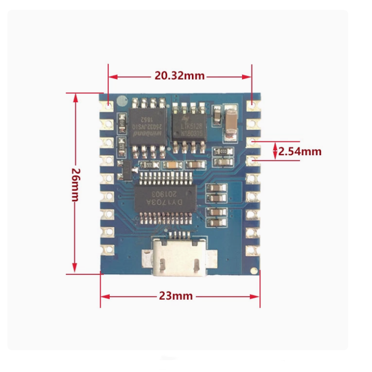 Original Genuine Voice Playback Module IO Trigger Serial Port Control USB Download Flash