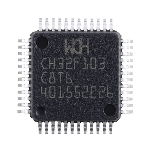 Original Genuine CH32F103C8T6 LQFP-48 ARM Cortex-M3 32-Bit Microcontroller -MCU