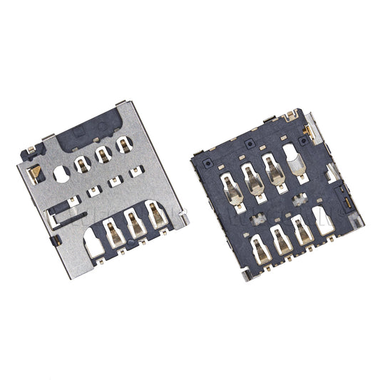 Micro SIM Card Connector,PUSH PULL,6P,H=1.4mm,Without Post,molex787270001