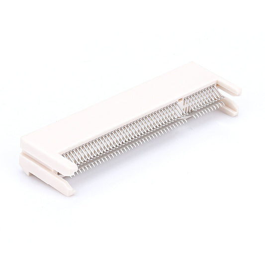 PCI & PCIE Connector,STRADDLE,98P(X8),1mm  Centerline,15u",WHI,Cap