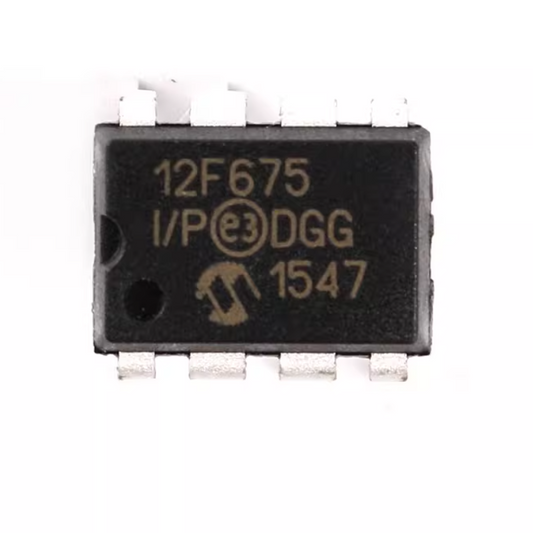 Original Genuine Direct-Plug PIC12F675-I/P 8-Bit Flash Memory Microcontroller DIP-8