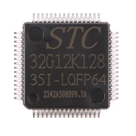 Brand-New Original STC32G12K128-35I-LQFP64 32-Bit 8051 Core Single-Chip Microcomputer Chip