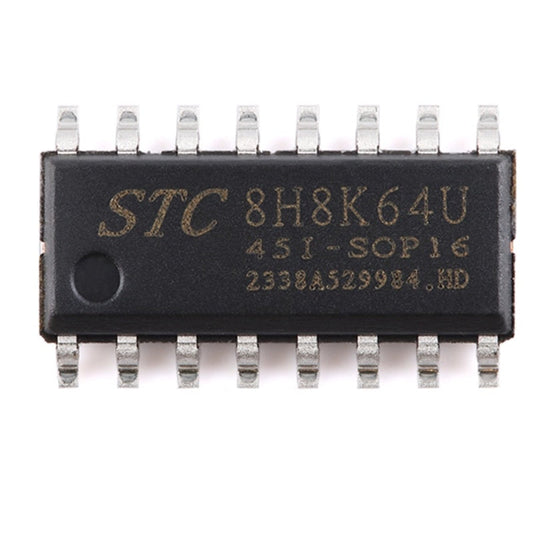 Original Genuine STC8H8K64U-45I-SOP16 1T 8051 Microprocessor Single-Chip Microcomputer